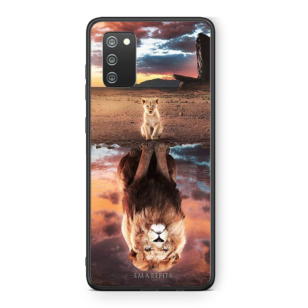 Samsung A02s Sunset Dreams Θήκη Αγίου Βαλεντίνου από τη Smartfits με σχέδιο στο πίσω μέρος και μαύρο περίβλημα | Smartphone case with colorful back and black bezels by Smartfits