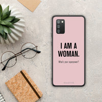 Thumbnail for Superpower Woman - Samsung Galaxy A02s / M02s / F02s case