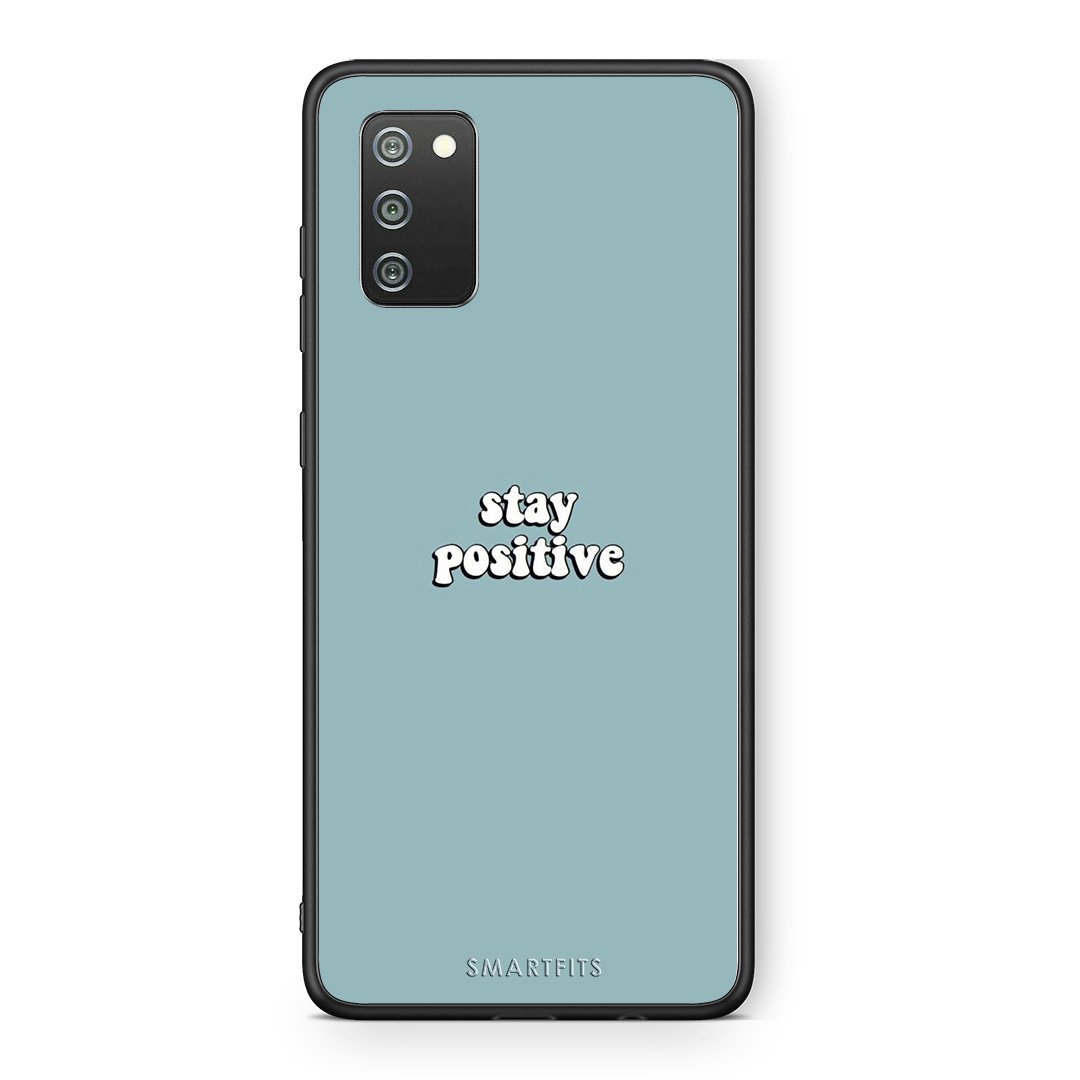 4 - Samsung A02s Positive Text case, cover, bumper