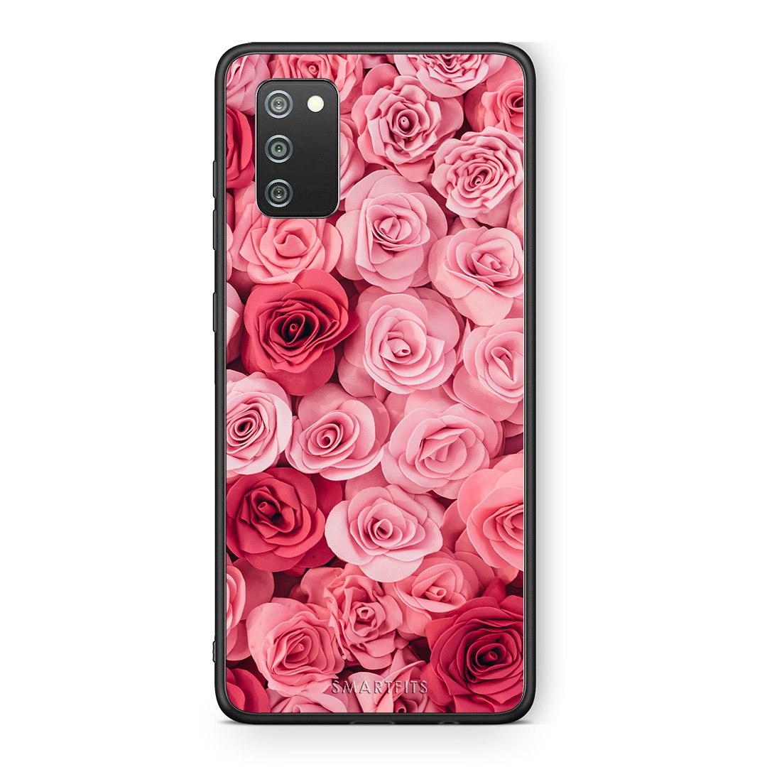 4 - Samsung A02s RoseGarden Valentine case, cover, bumper