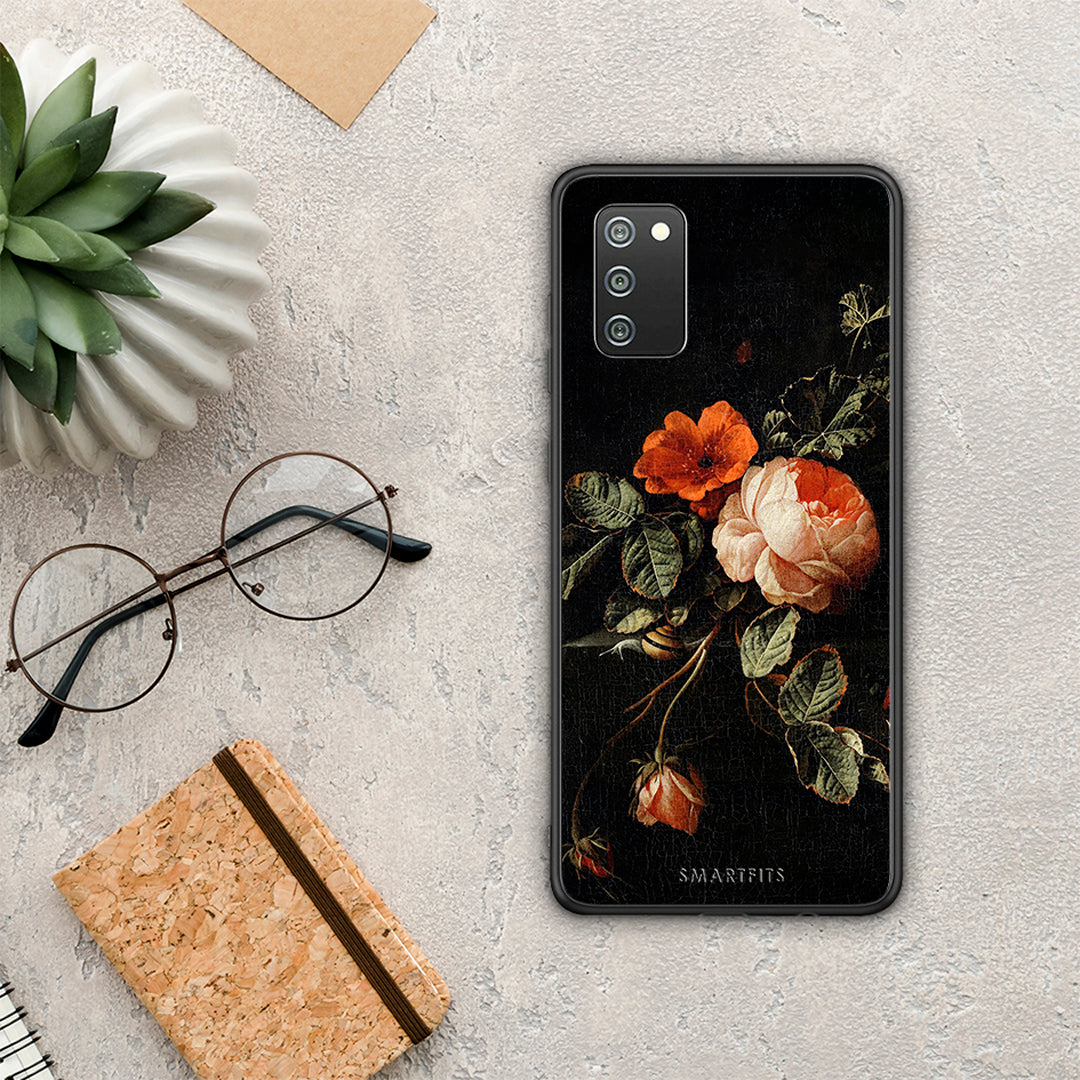 Vintage Roses - Samsung Galaxy A02s / M02s / F02s case