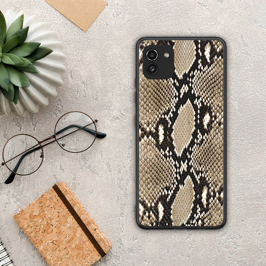 Animal Fashion Snake - Samsung Galaxy A03 case