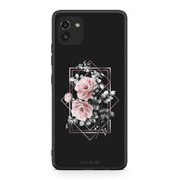 Thumbnail for 4 - Samsung A03 Frame Flower case, cover, bumper