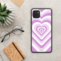 Thumbnail for Lilac Hearts - Samsung Galaxy A03