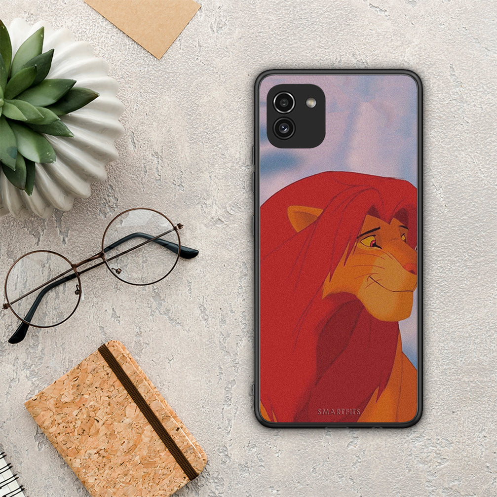 Lion Love 1 - Samsung Galaxy A03 case