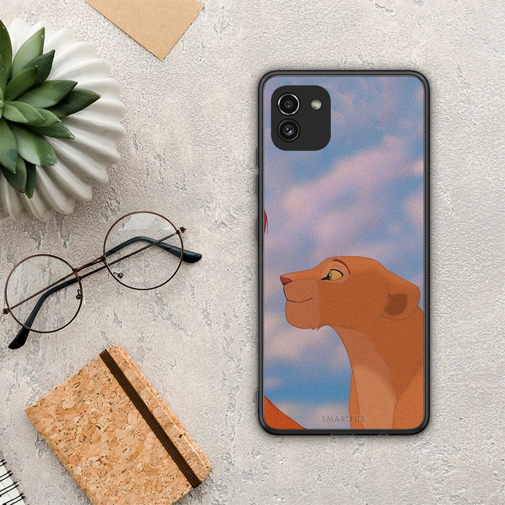 Lion Love 2 - Samsung Galaxy A03 case