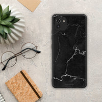 Thumbnail for Marble Black - Samsung Galaxy A03 case