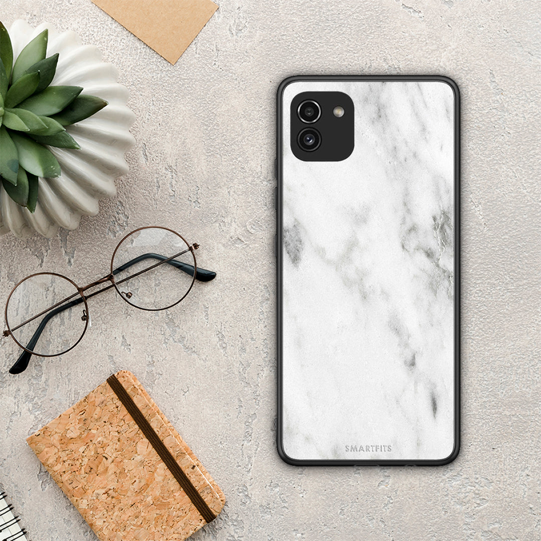 Marble White - Samsung Galaxy A03