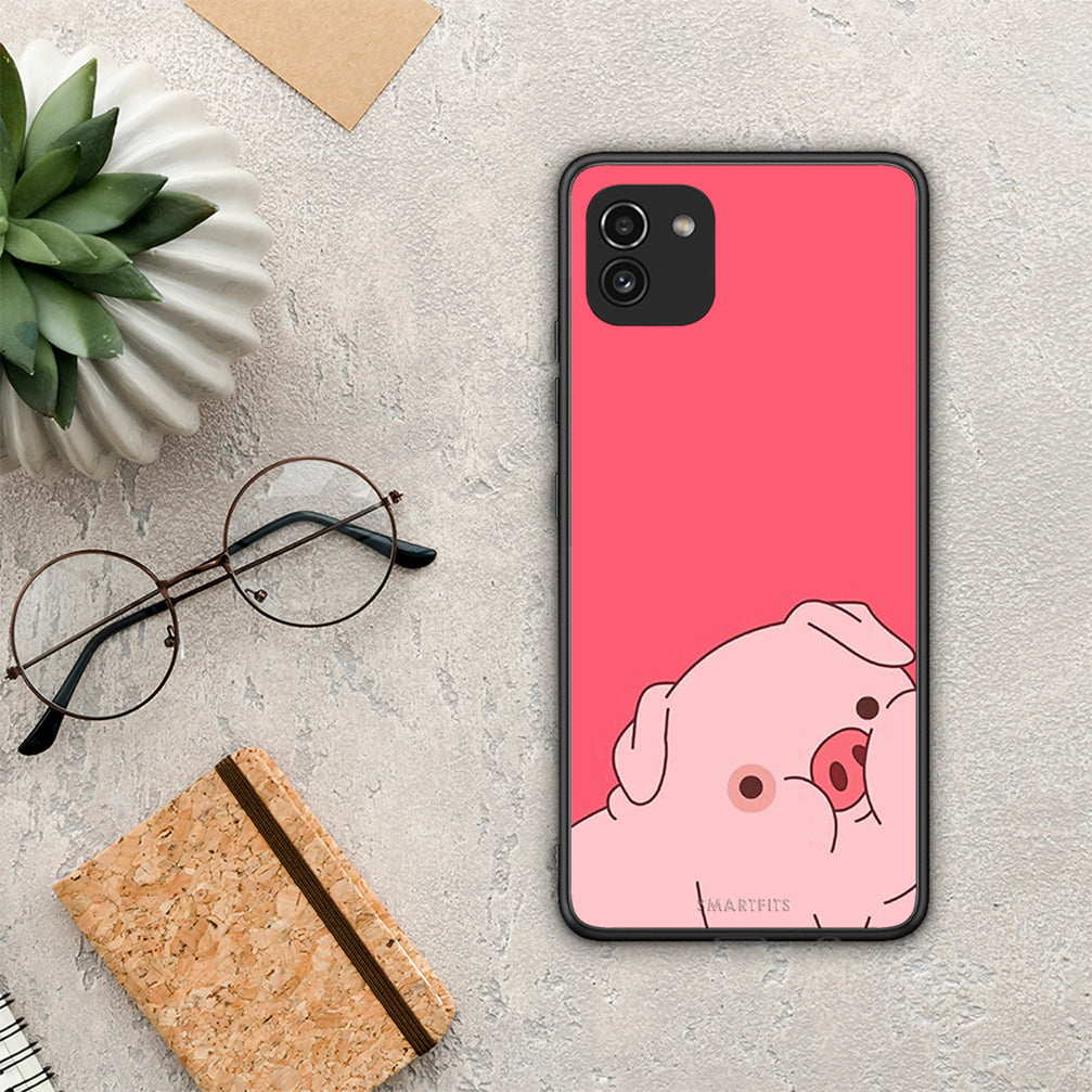 Pig Love 1 - Samsung Galaxy A03 case