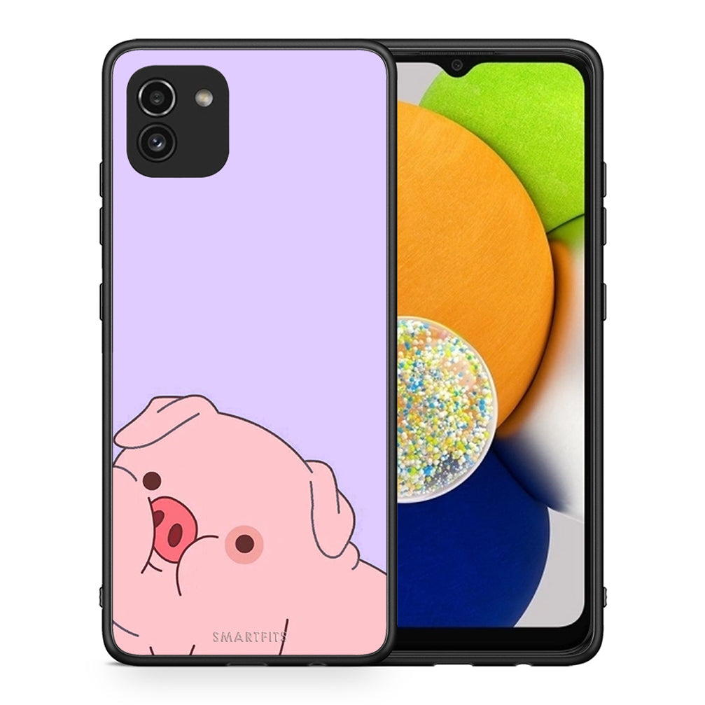 Pig Love 2 - Samsung Galaxy A03 case