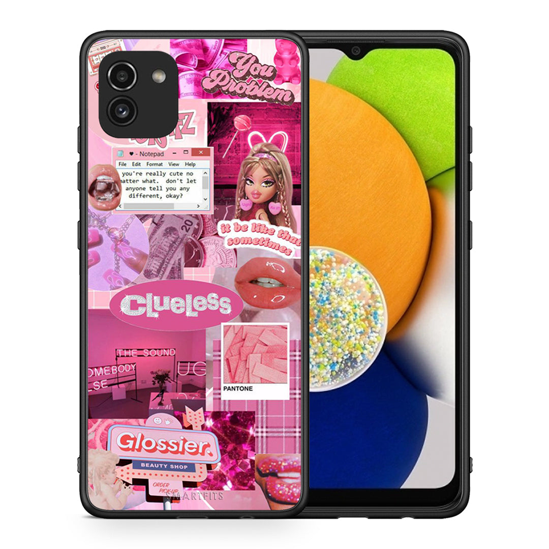 Pink Love - Samsung Galaxy A03 case
