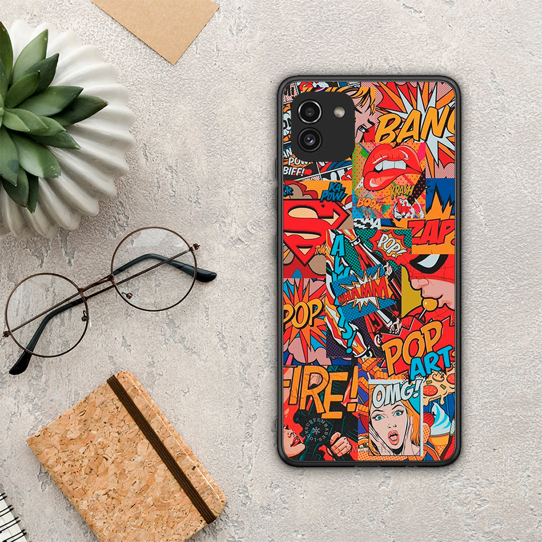 Popart omg - Samsung Galaxy A03 case