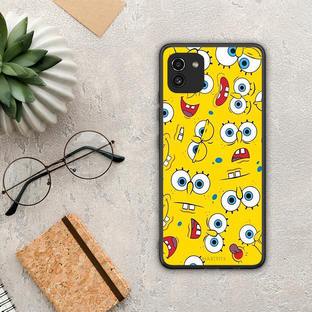 Popart Sponge - Samsung Galaxy A03 case