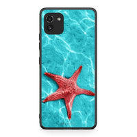 Thumbnail for Samsung A03 Red Starfish Θήκη από τη Smartfits με σχέδιο στο πίσω μέρος και μαύρο περίβλημα | Smartphone case with colorful back and black bezels by Smartfits