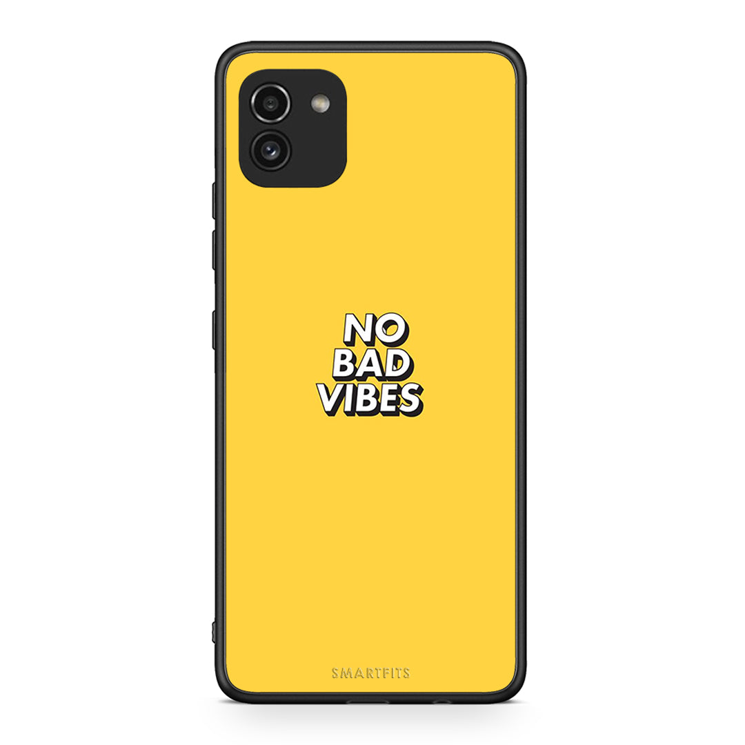 4 - Samsung A03 Vibes Text case, cover, bumper