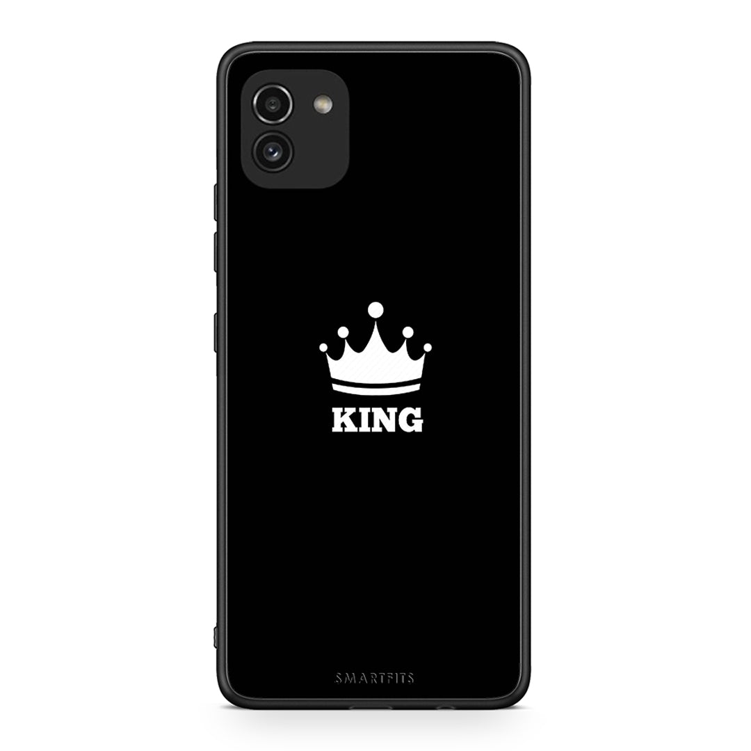 4 - Samsung A03 King Valentine case, cover, bumper