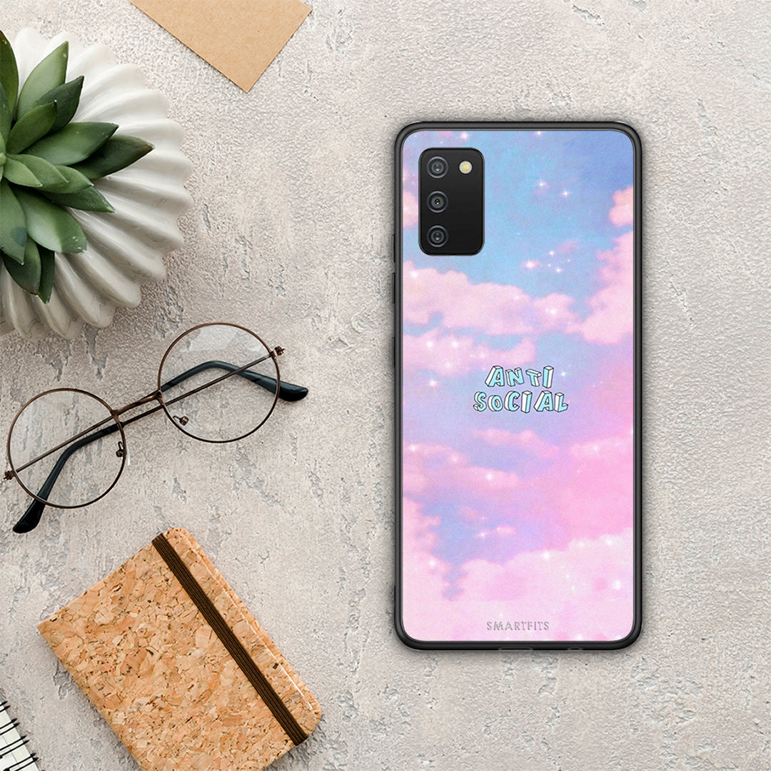 Anti Social - Samsung Galaxy A03S case