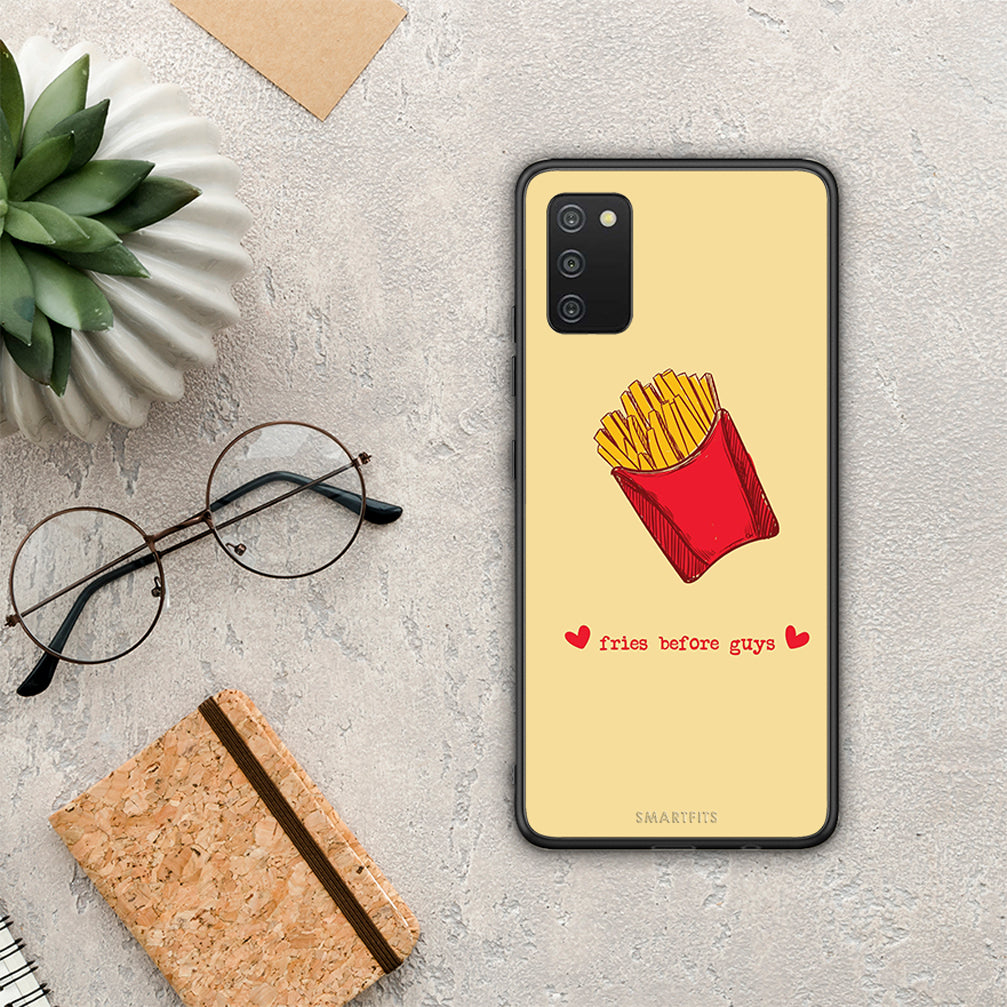 Fries Before Guys - Samsung Galaxy A03s case