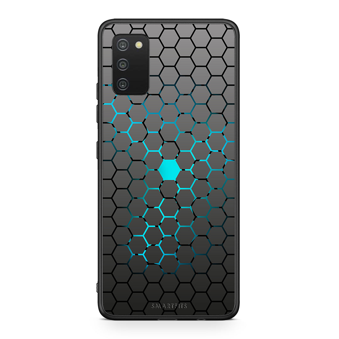 40 - Samsung A03s Hexagonal Geometric case, cover, bumper