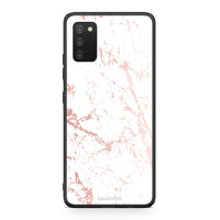 Thumbnail for 116 - Samsung A03s Pink Splash Marble case, cover, bumper
