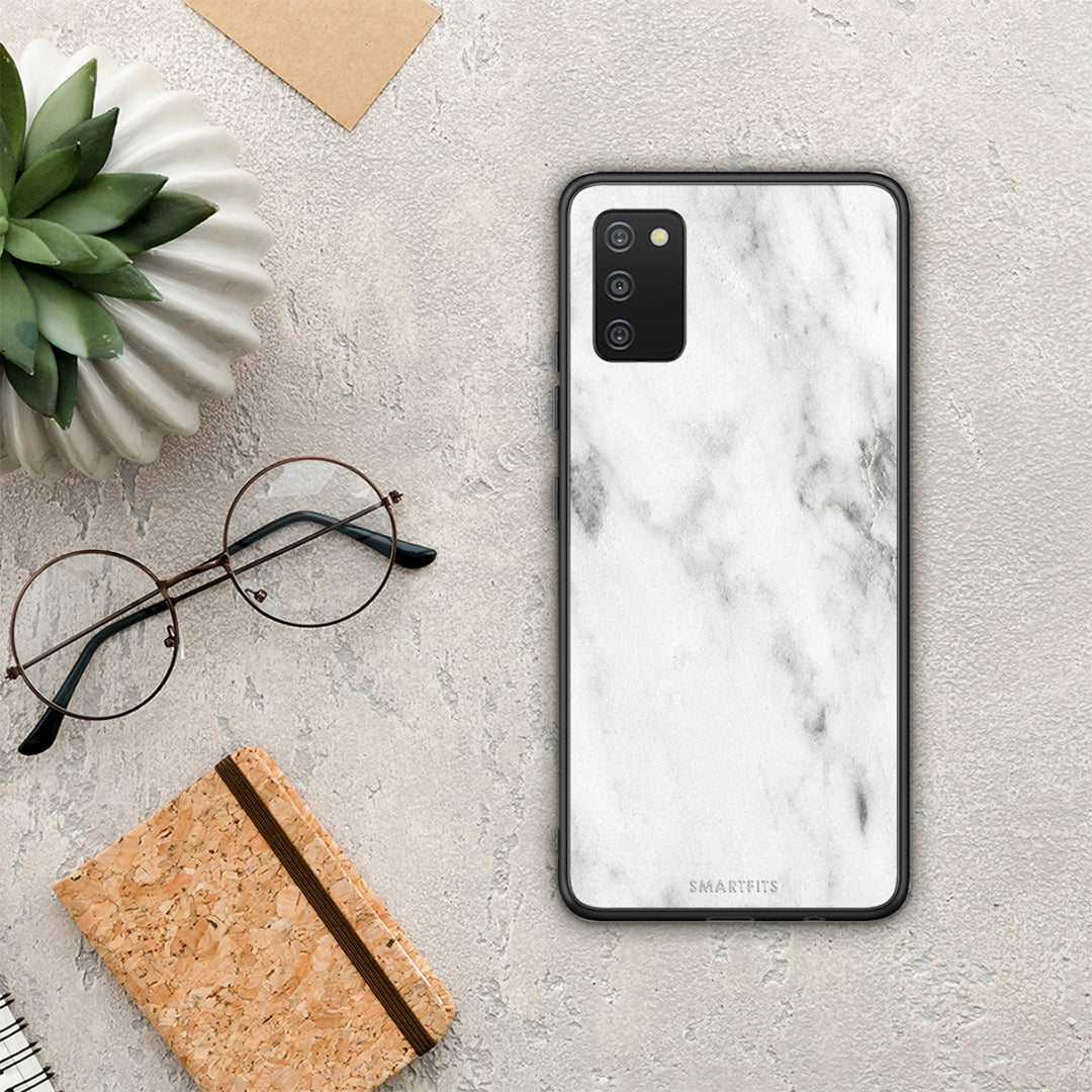 Marble White - Samsung Galaxy A03S case