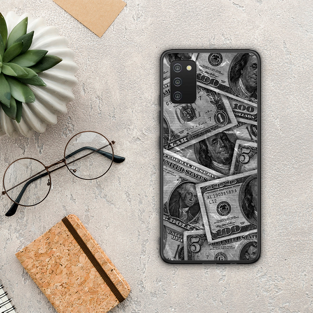 Money Dollars - Samsung Galaxy A03S case