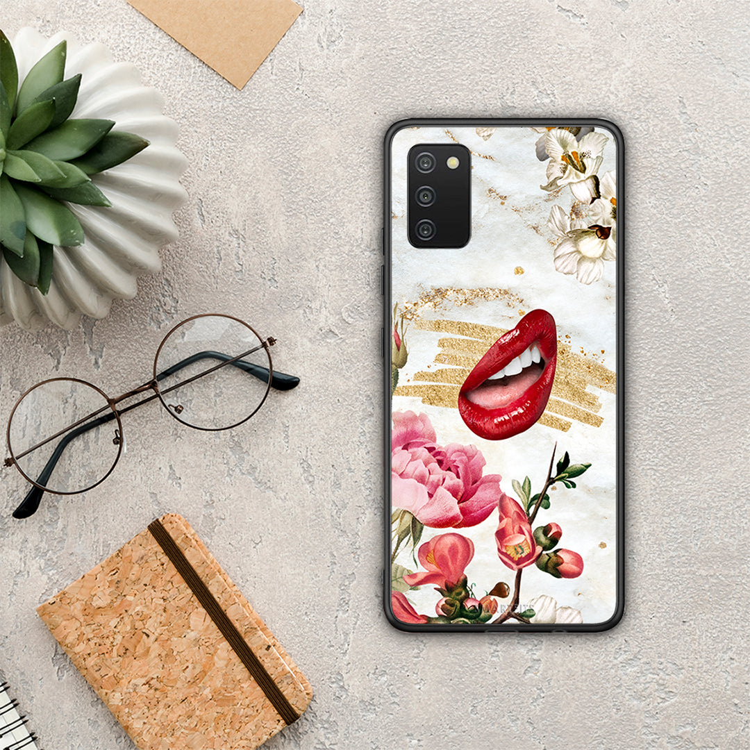 Red Lips - Samsung Galaxy A03S case