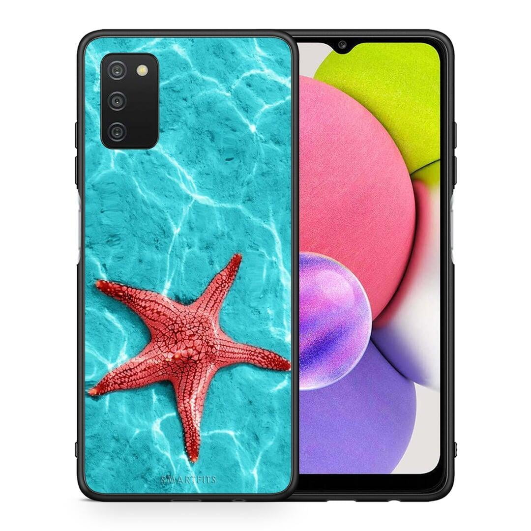 Red Starfish - Samsung Galaxy A03S case