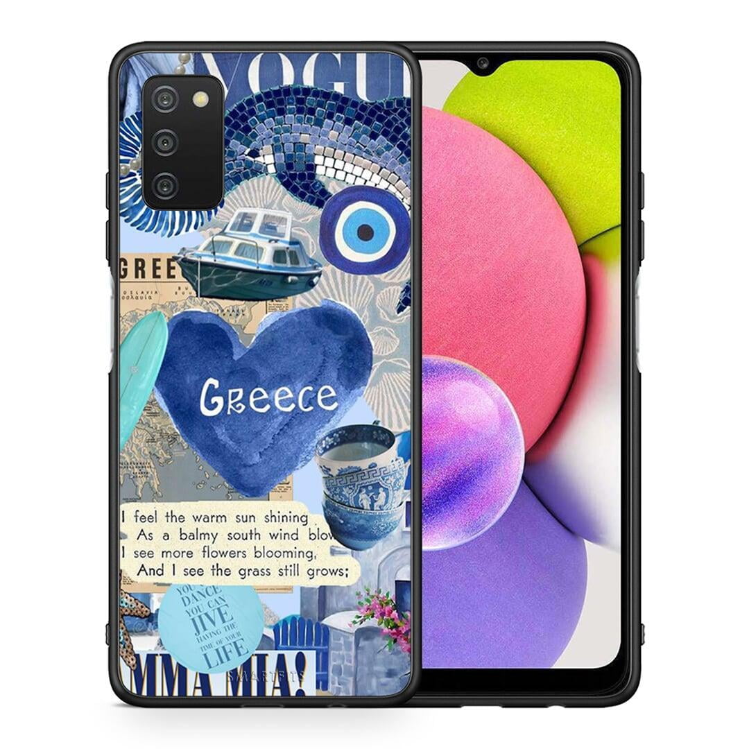 Summer in Greece - Samsung Galaxy A03S case