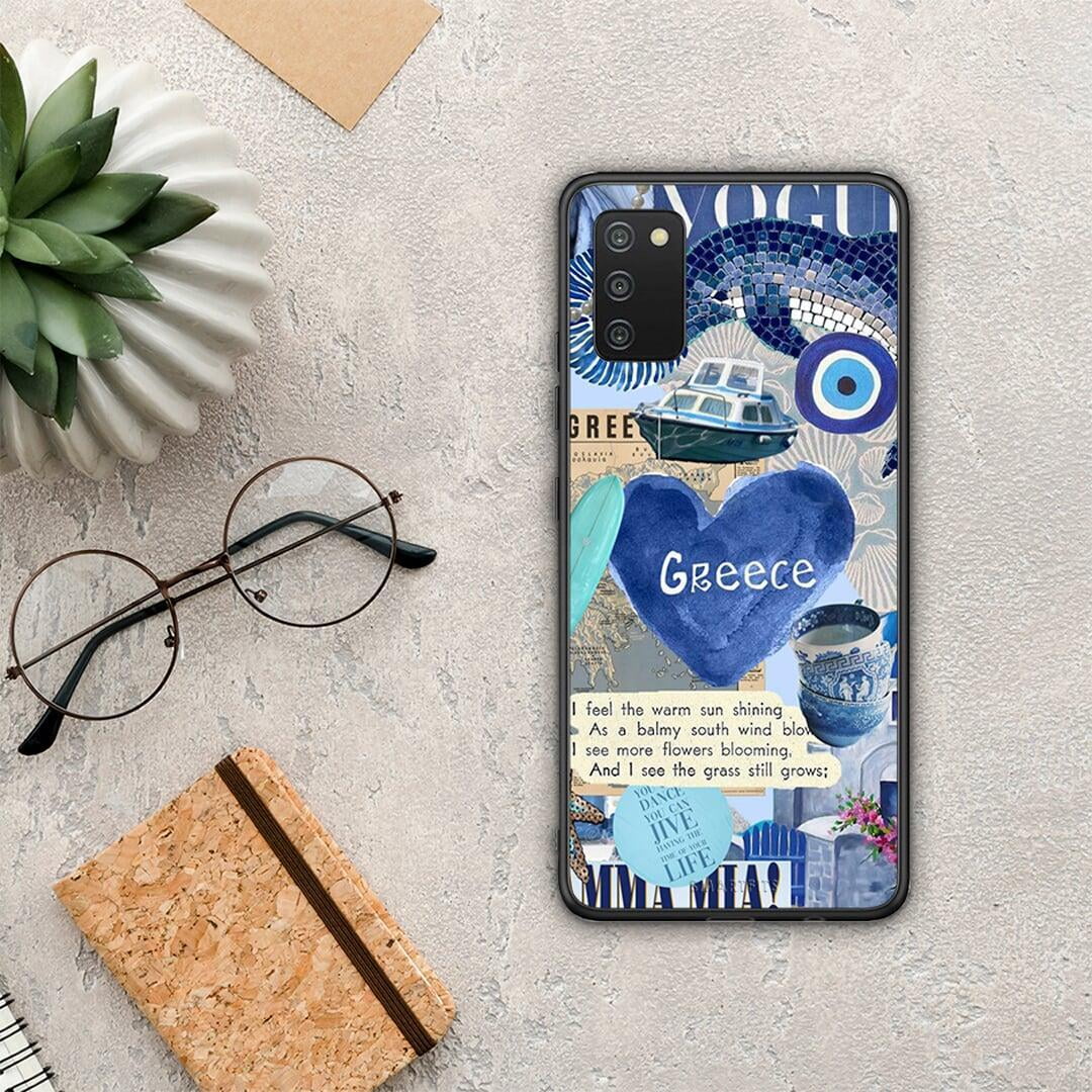 Summer in Greece - Samsung Galaxy A03S case