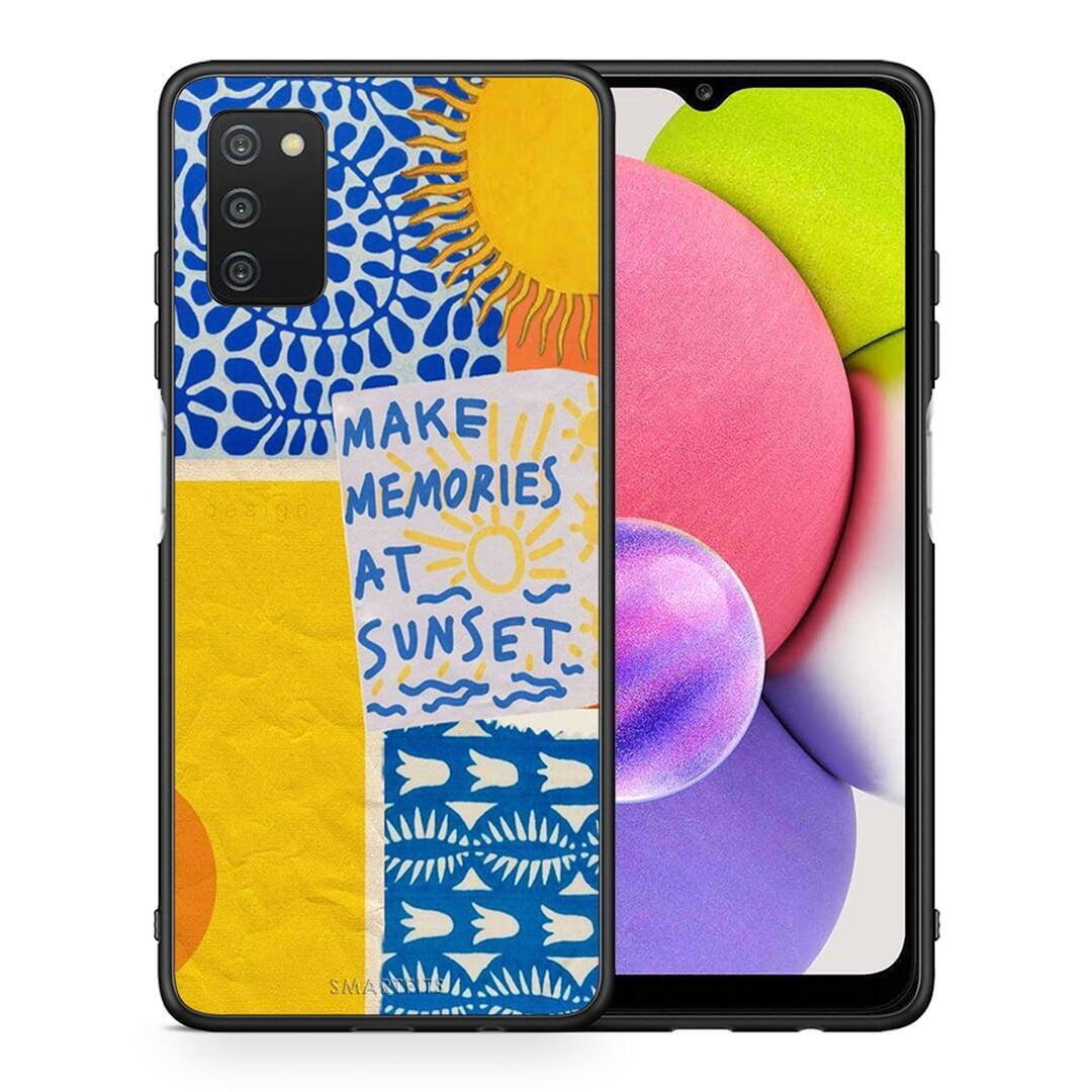 Sunset Memories - Samsung Galaxy A03S case