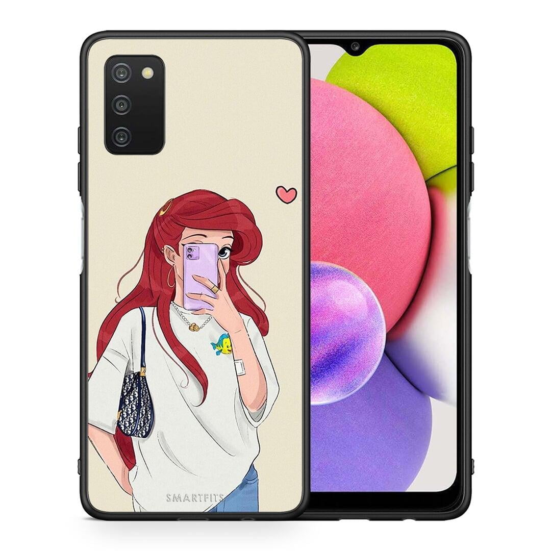 Walking Mermaid - Samsung Galaxy A03s case