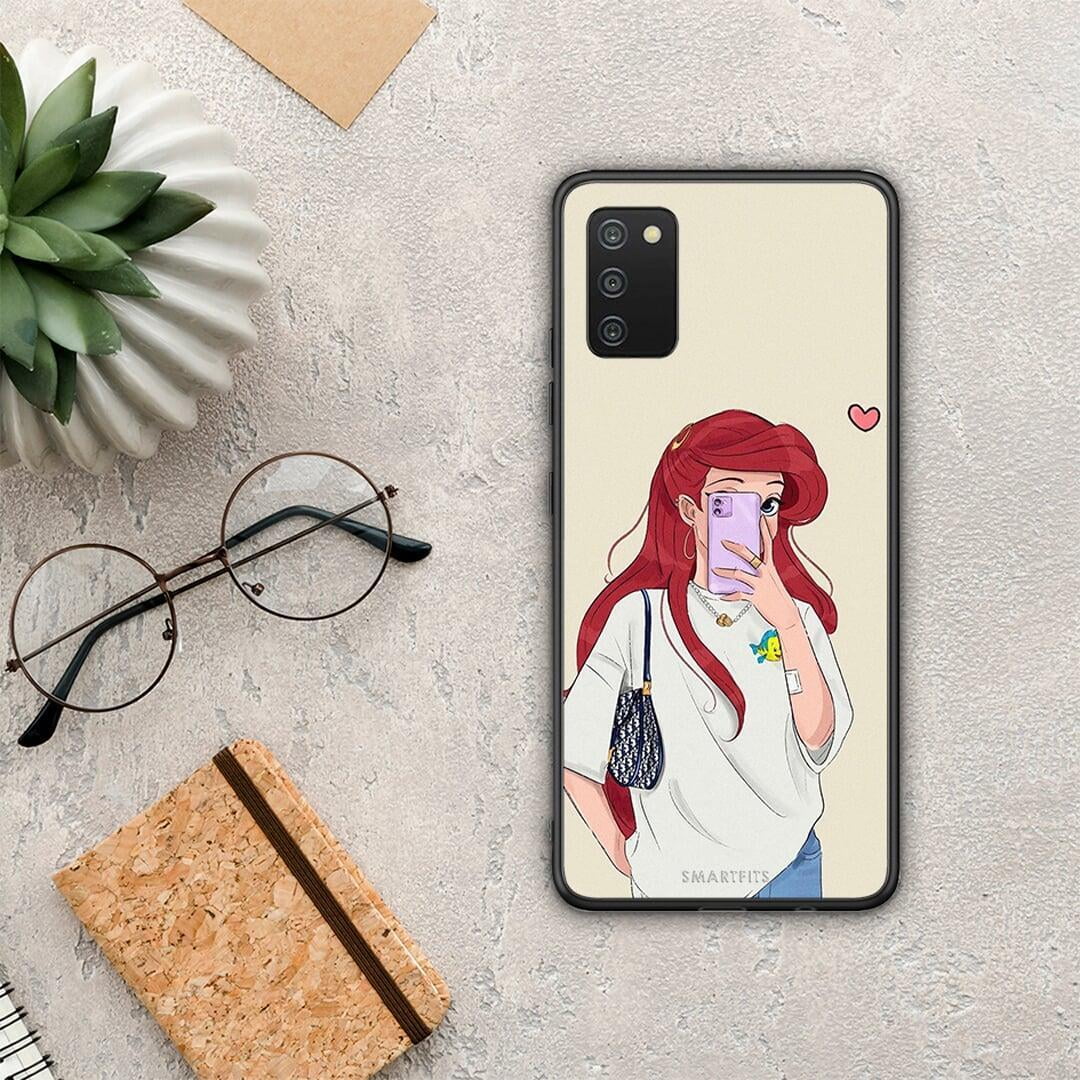 Walking Mermaid - Samsung Galaxy A03S case