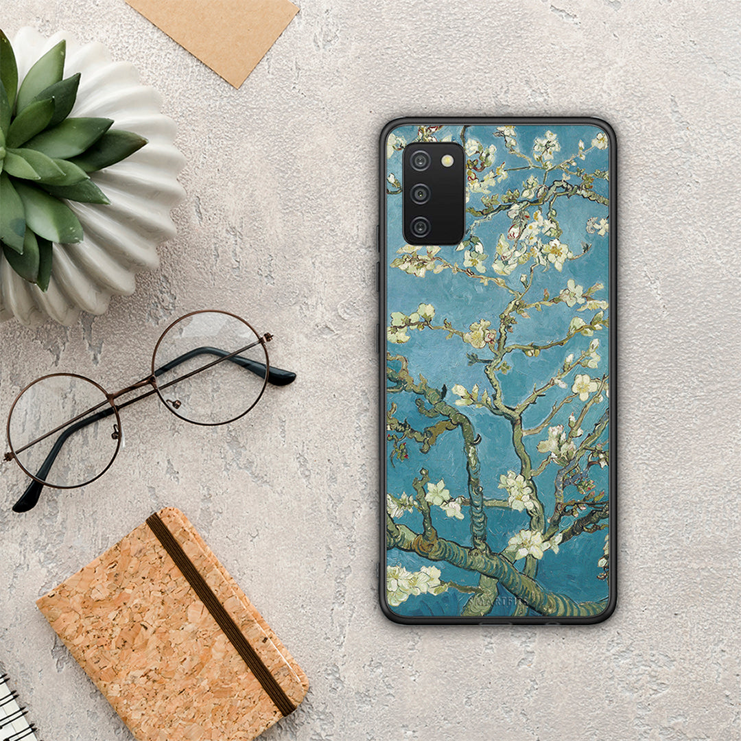 White Blossoms - Samsung Galaxy A03s case