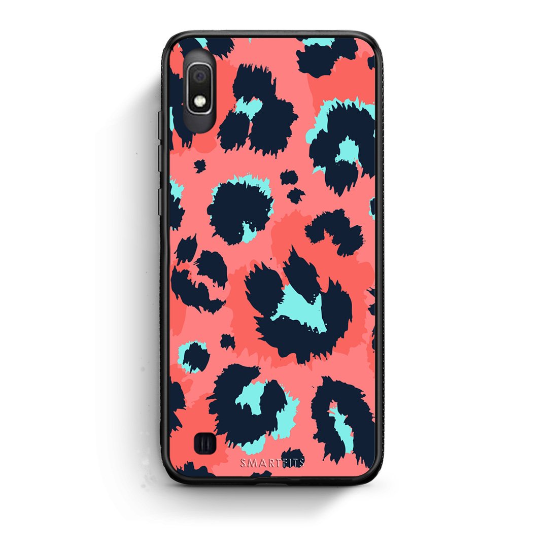 22 - Samsung A10  Pink Leopard Animal case, cover, bumper