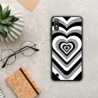 Thumbnail for Black Hearts - Samsung Galaxy A10 case