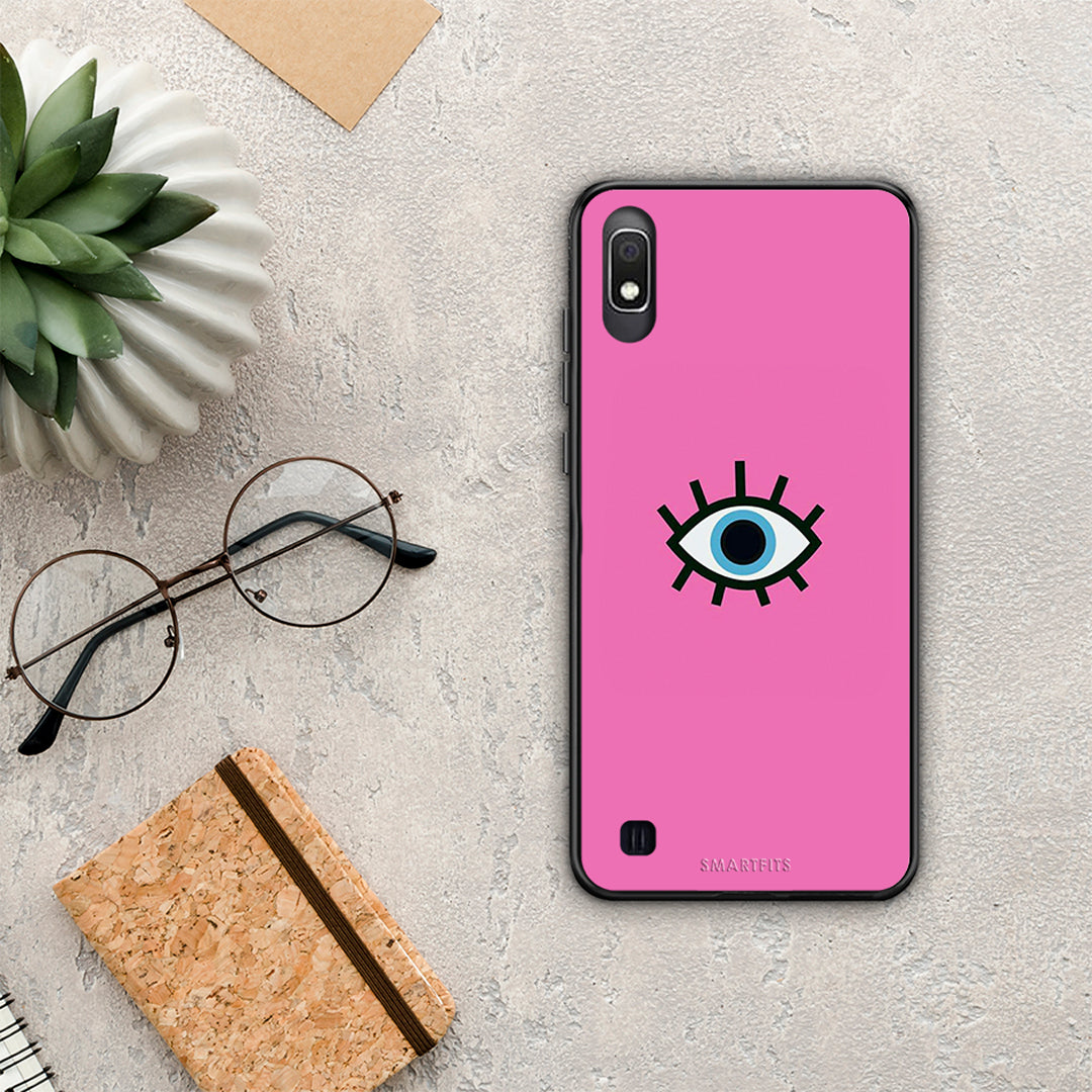 Blue Eye Pink - Samsung Galaxy A10 case