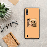 Thumbnail for Cat Tongue - Samsung Galaxy A10 case