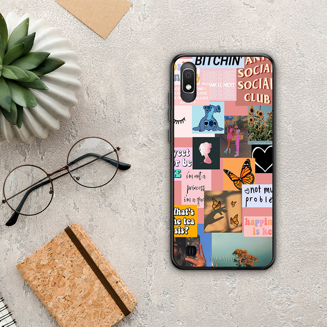 Collage Bitchin - Samsung Galaxy A10 case