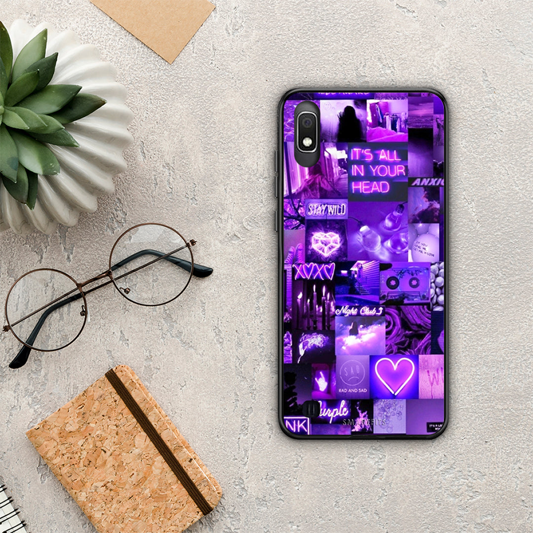Collage Stay Wild - Samsung Galaxy A10 case