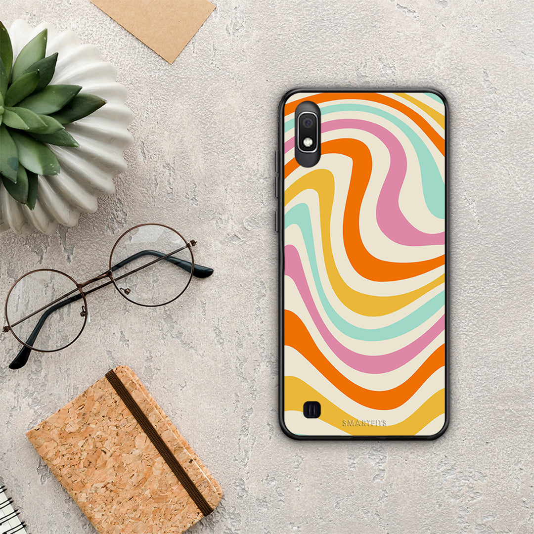 Colorful Waves - Samsung Galaxy A10 case