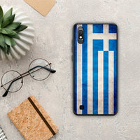Thumbnail for Flag Greek - Samsung Galaxy A10 case