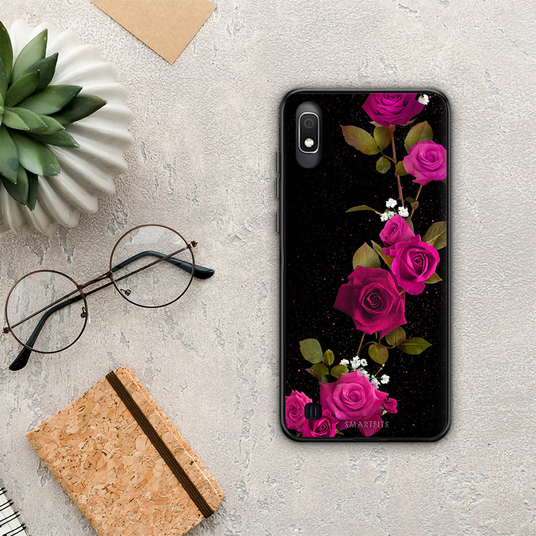 Flower Red Roses - Samsung Galaxy A10 case
