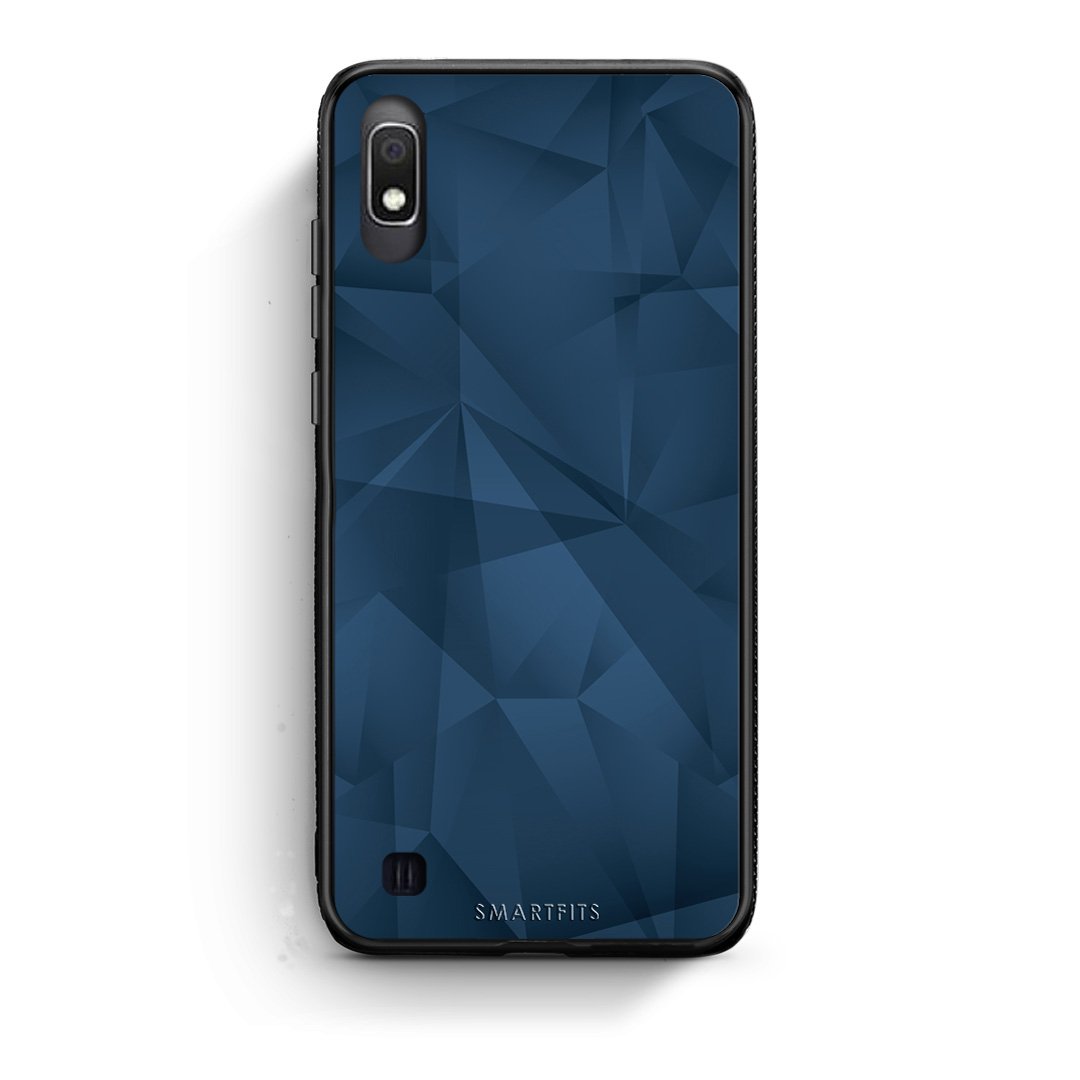 39 - Samsung A10  Blue Abstract Geometric case, cover, bumper