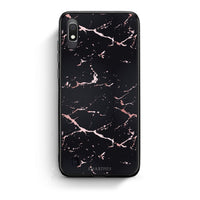 Thumbnail for 4 - Samsung A10  Black Rosegold Marble case, cover, bumper
