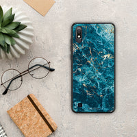 Thumbnail for Marble Blue - Samsung Galaxy A10 case
