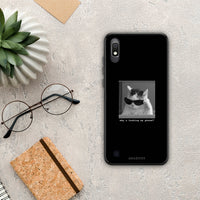 Thumbnail for Meme Cat - Samsung Galaxy A10 case