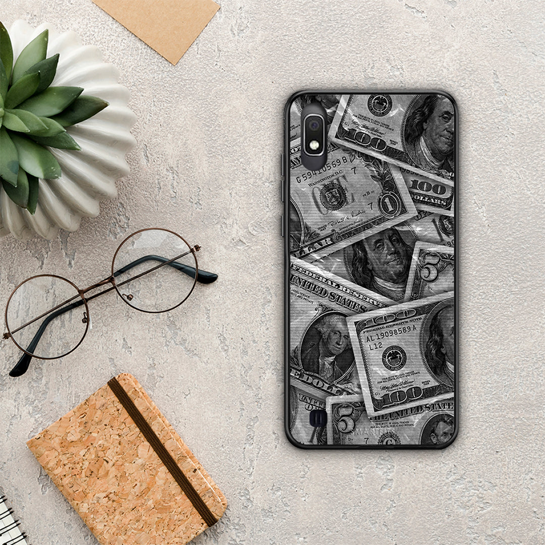 Money Dollars - Samsung Galaxy A10 case