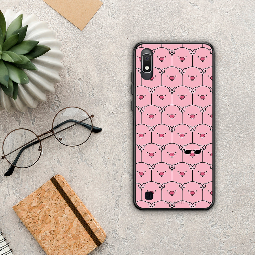 Pig Glasses - Samsung Galaxy A10 case