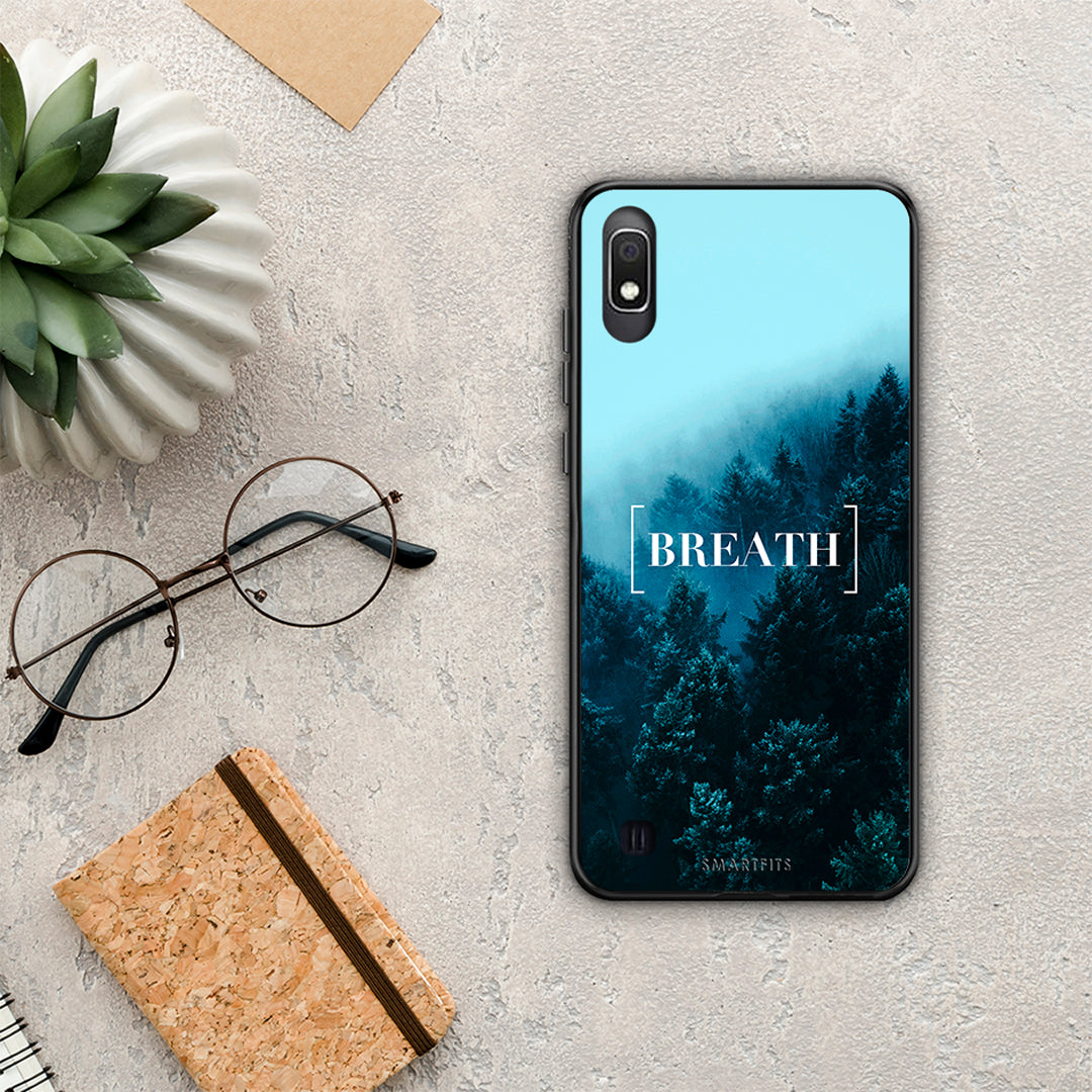 Quote Breath - Samsung Galaxy A10 case
